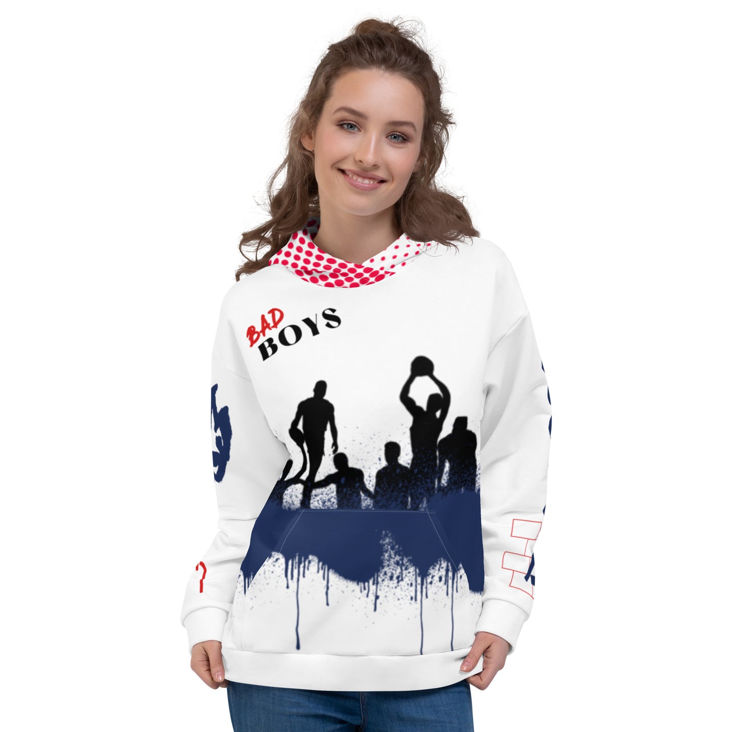 Detroit Bad Boys Vibrant Print Unisex Hoodie