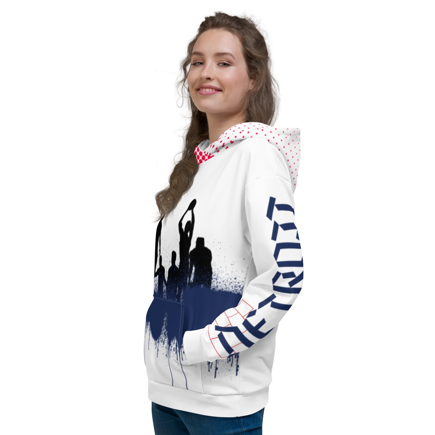 Detroit Bad Boys Vibrant Print Unisex Hoodie