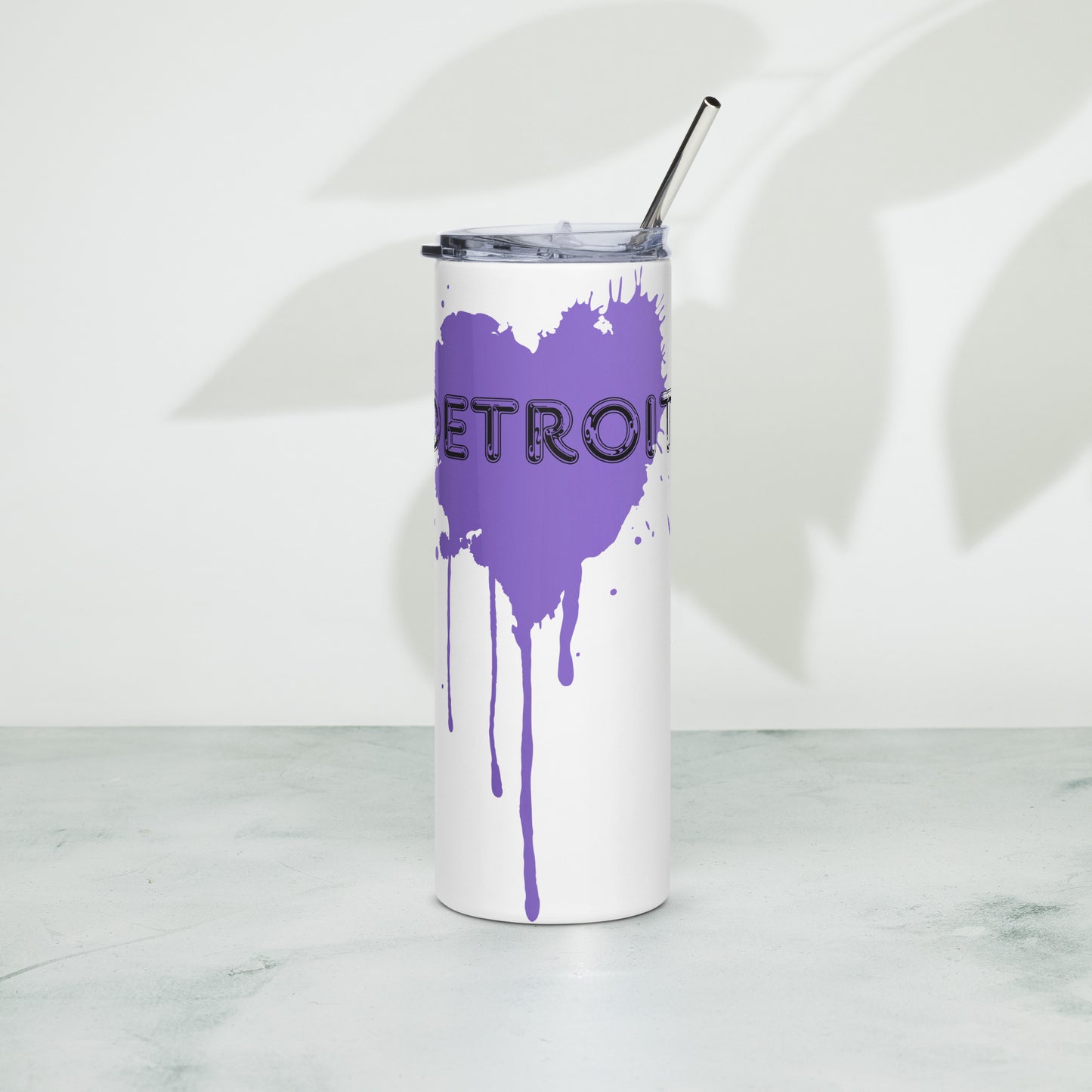 Detroit Love Stainless steel tumbler