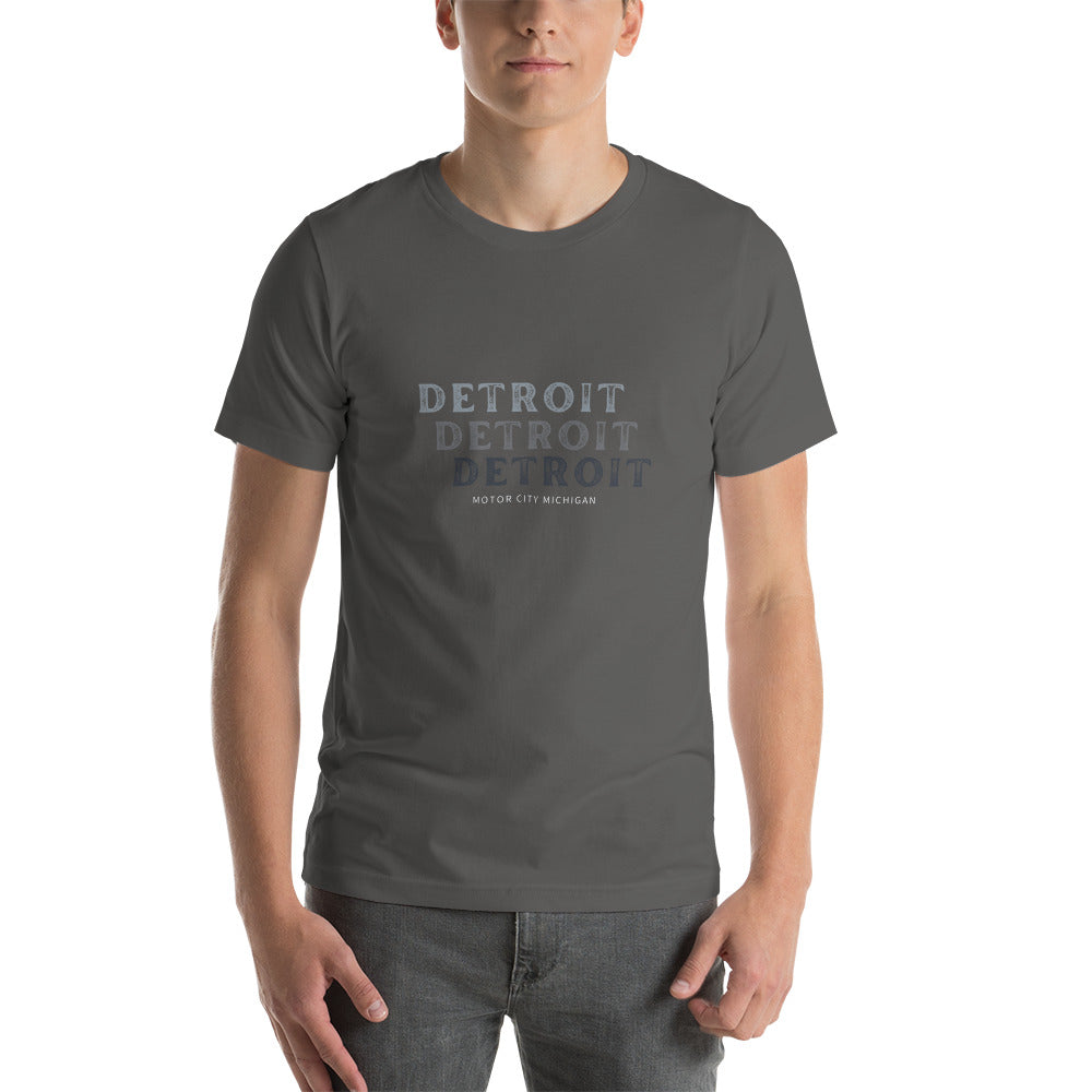 Triple Detroit Unisex t-shirt