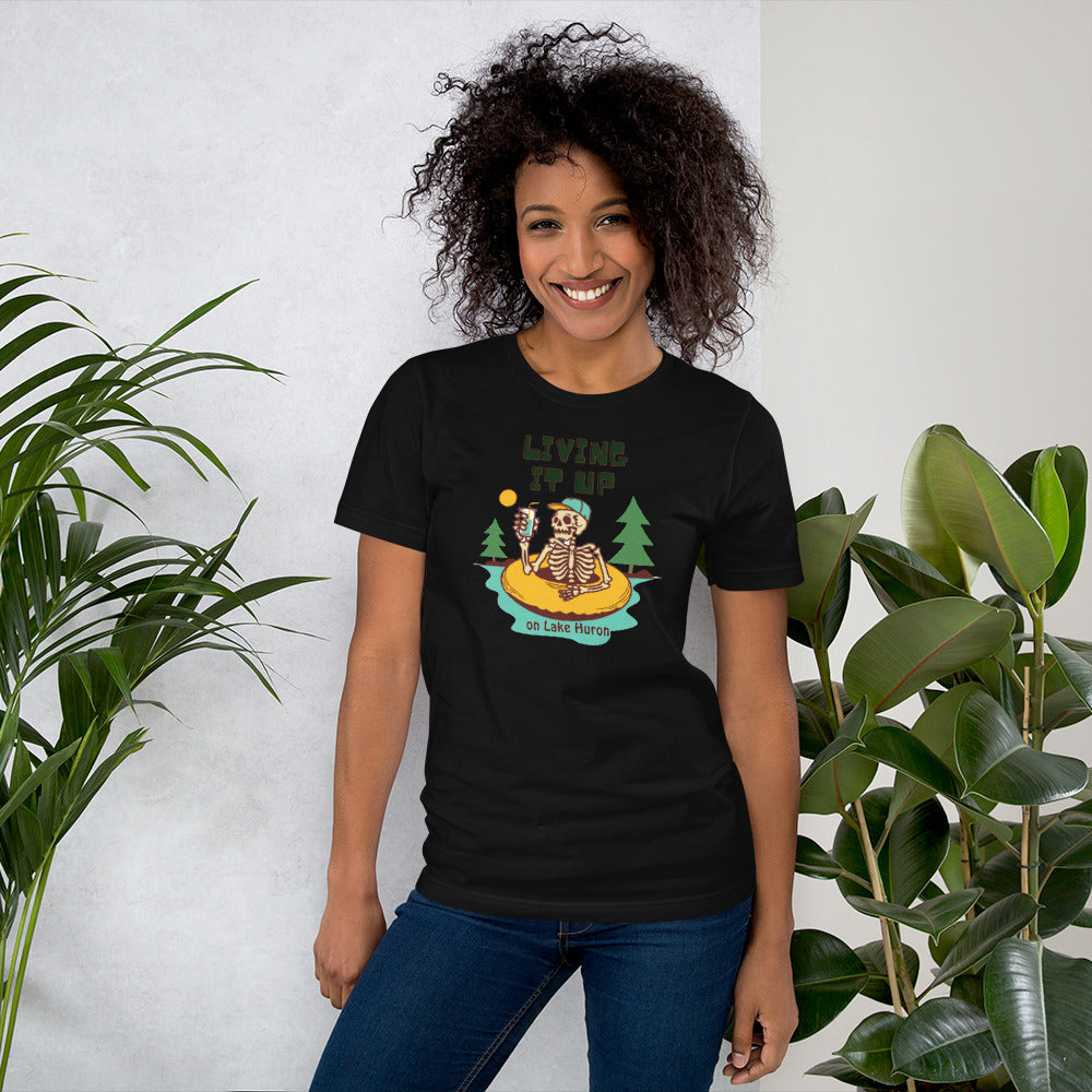 Lake Huron unisex t-shirt