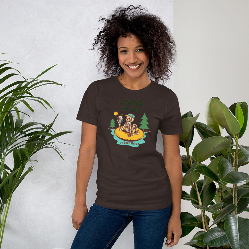 Lake Huron unisex t-shirt