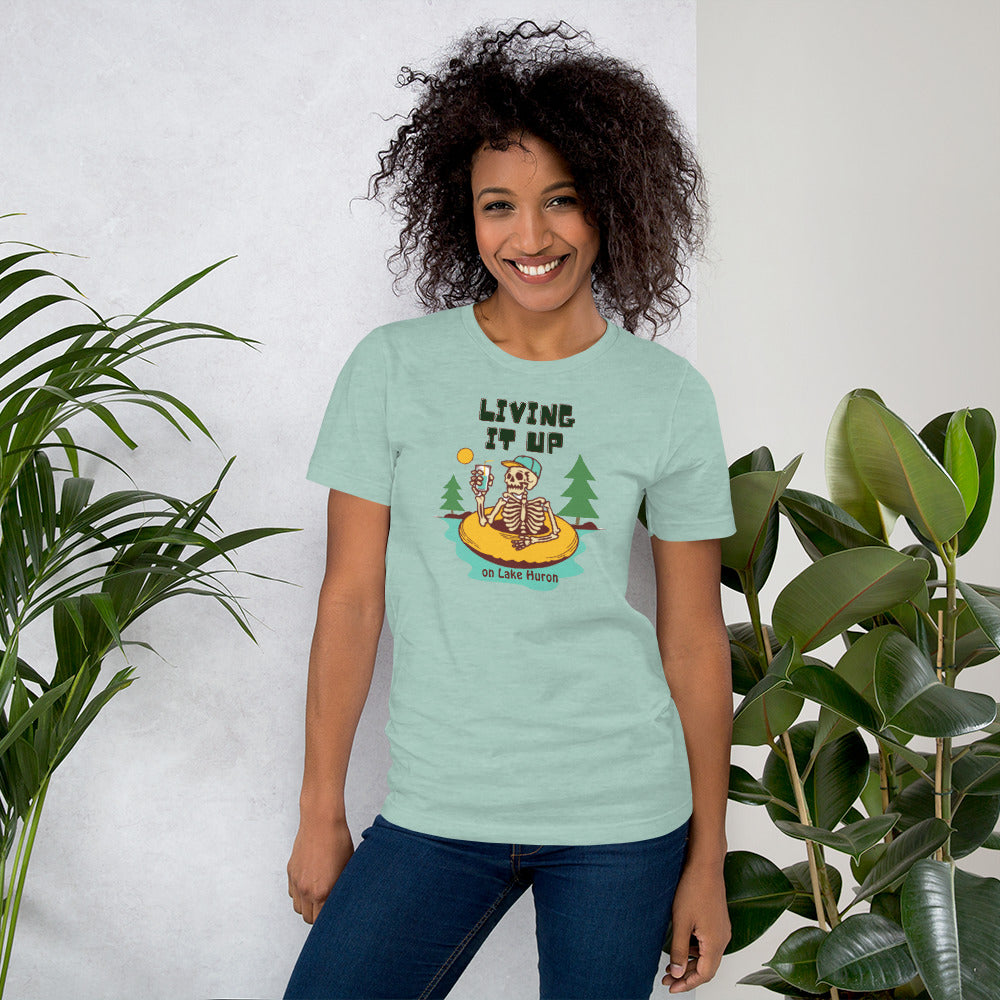 Lake Huron unisex t-shirt