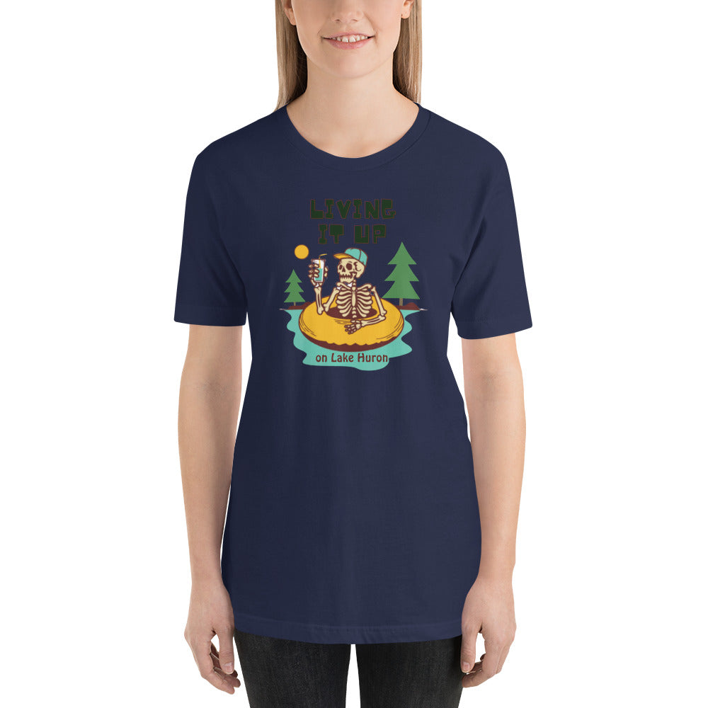 Lake Huron unisex t-shirt
