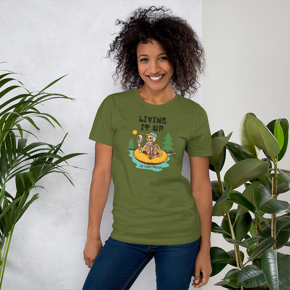 Lake Huron unisex t-shirt