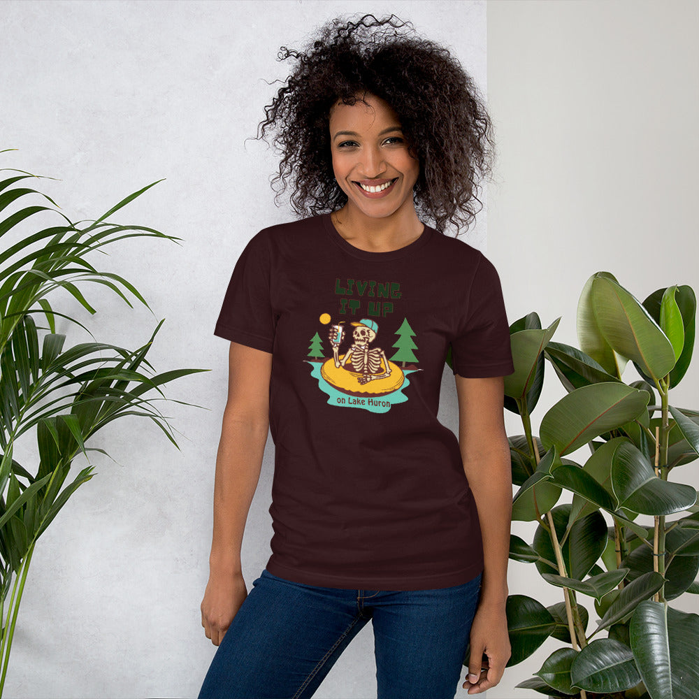 Lake Huron unisex t-shirt