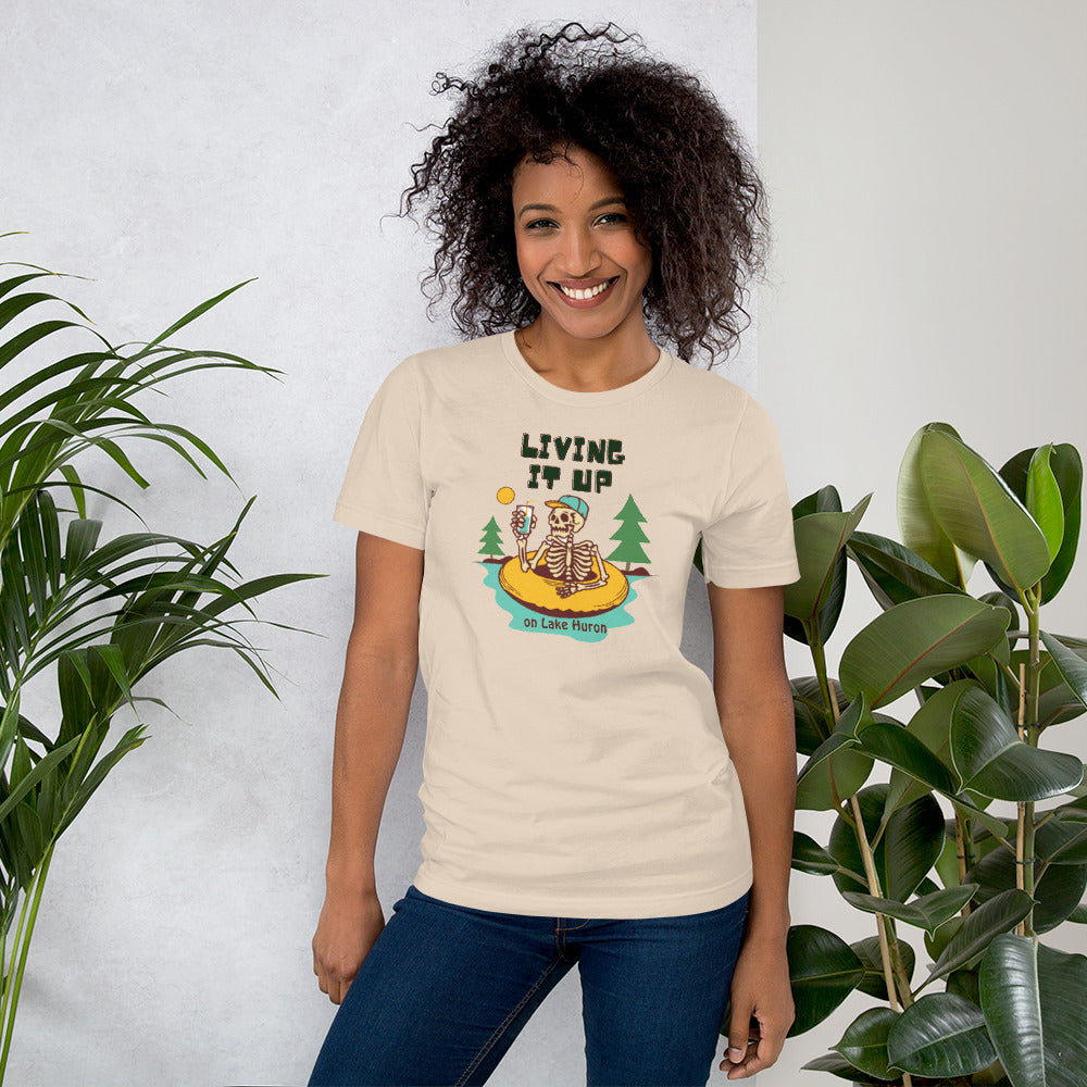 Lake Huron unisex t-shirt
