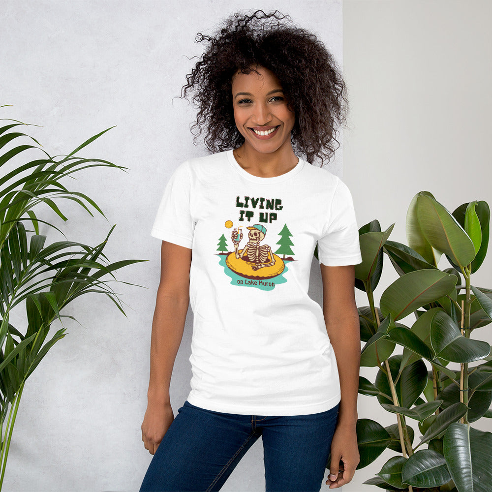 Lake Huron unisex t-shirt