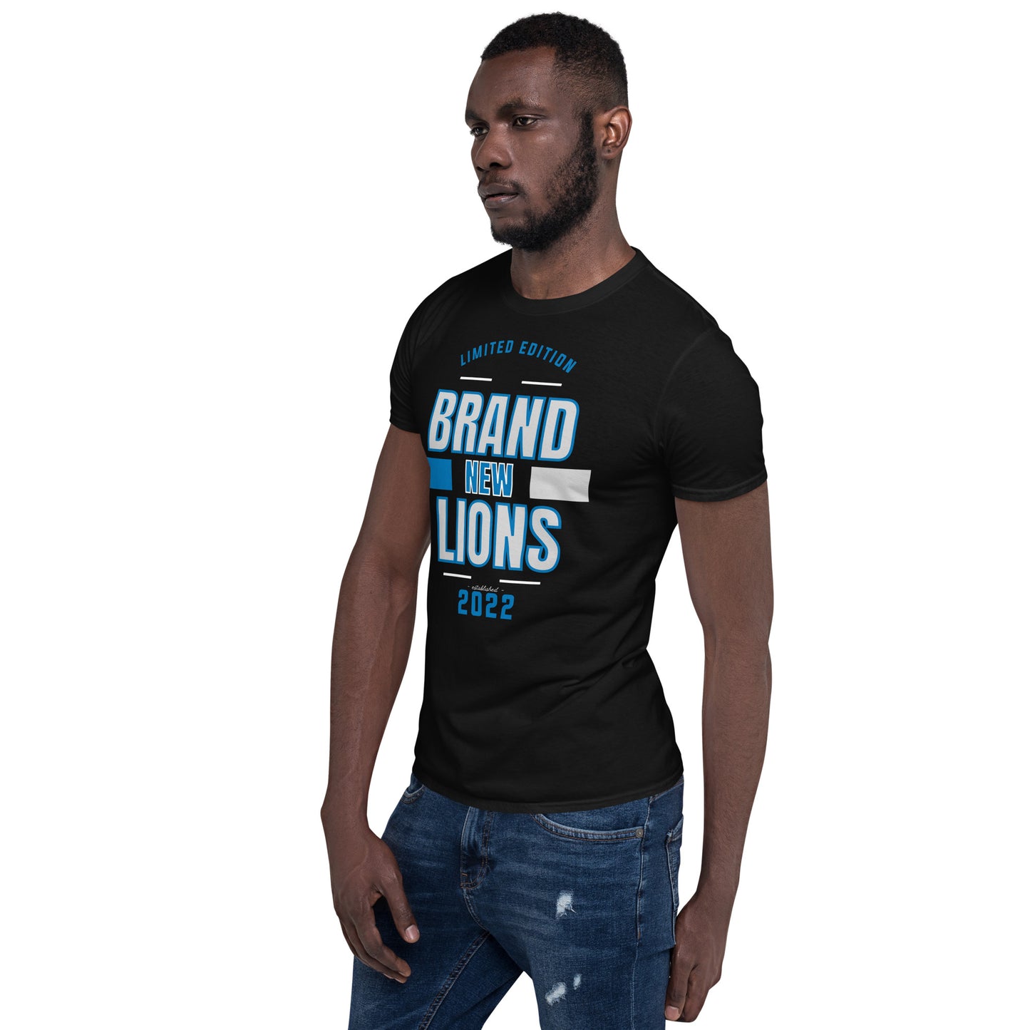 Not the SOL - BRAND NEW LIONS Est. 2022 Short-Sleeve Unisex T-Shirt BLK or WHT