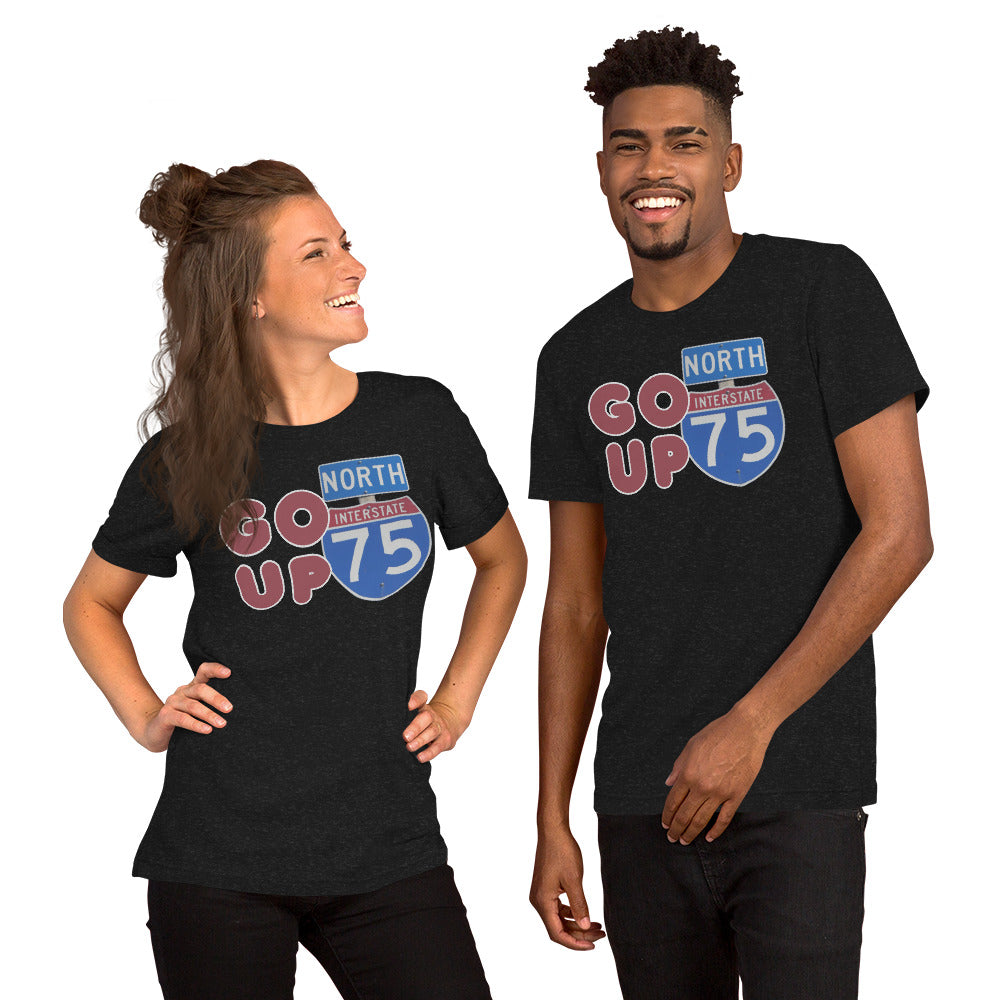 Go Up North Unisex t-shirt