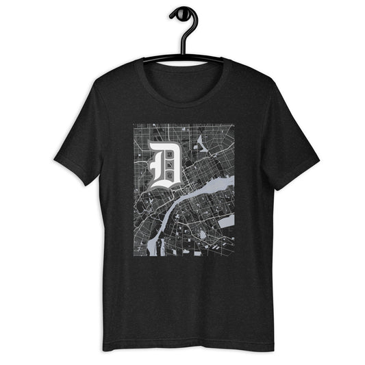 D map Unisex t-shirt