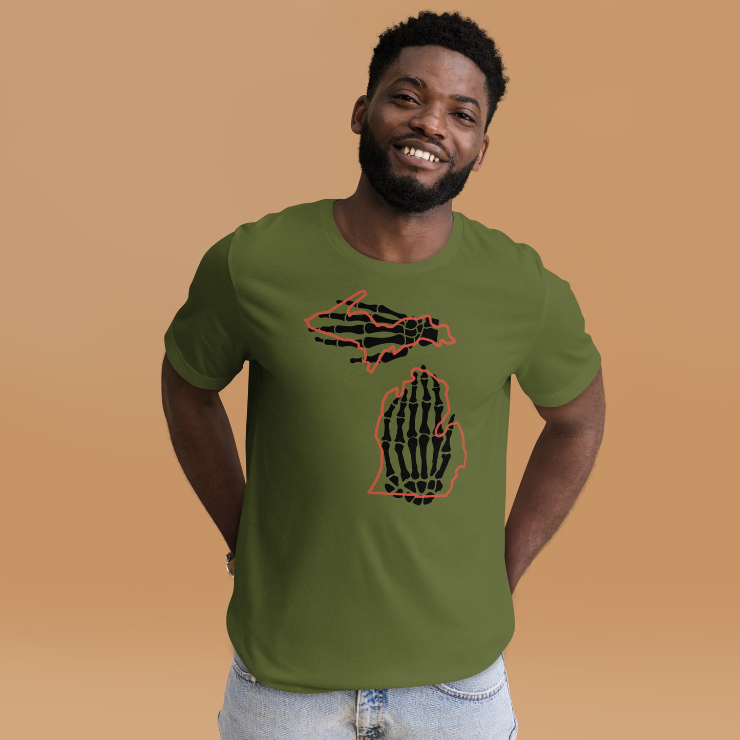 Michigan Hands Unisex t-shirt